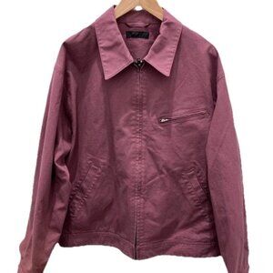 Genuine Uniqlo Zip Up Blouson Purple Jacket Japan Sz XL Coat US Sz Large